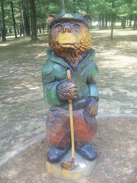 Bear Golfer